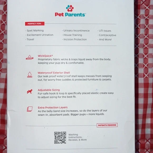 Belly Bands for Dogs NIP set of 3 Sz. M - Picture 2 of 7